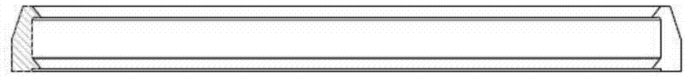 Compression locking splicing type fluid conveying pipeline connecting device