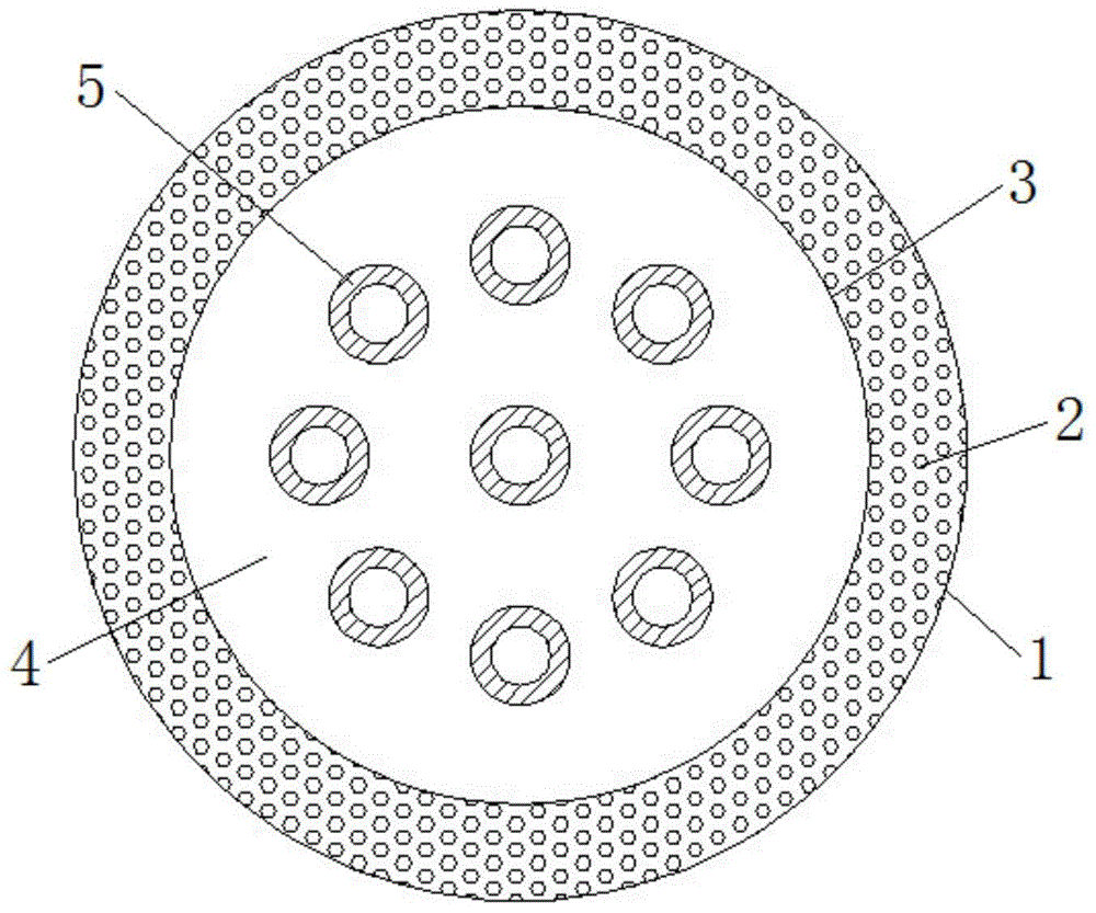 A fan silencer for a dust collector