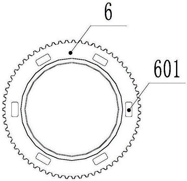 Carburization combined tool and heat treatment method of synchronizer combined gears