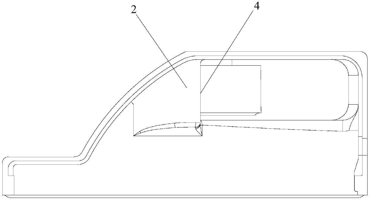 Fan assembly provided with noise-reduction volute tongue and air conditioner