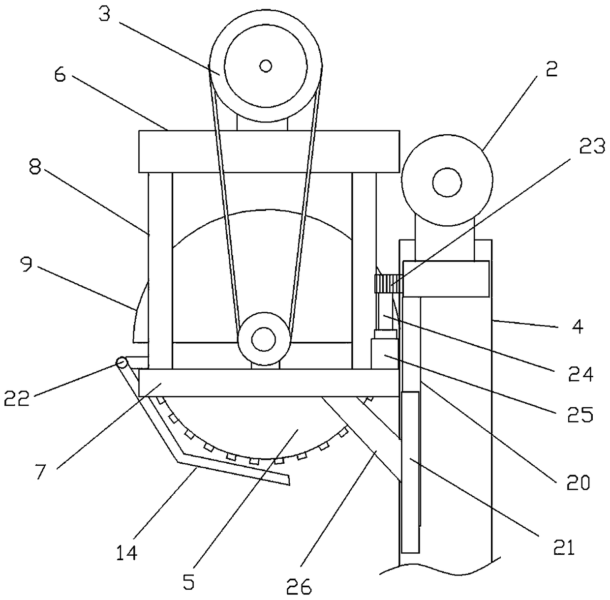 Multi-piece continuous stone cutter