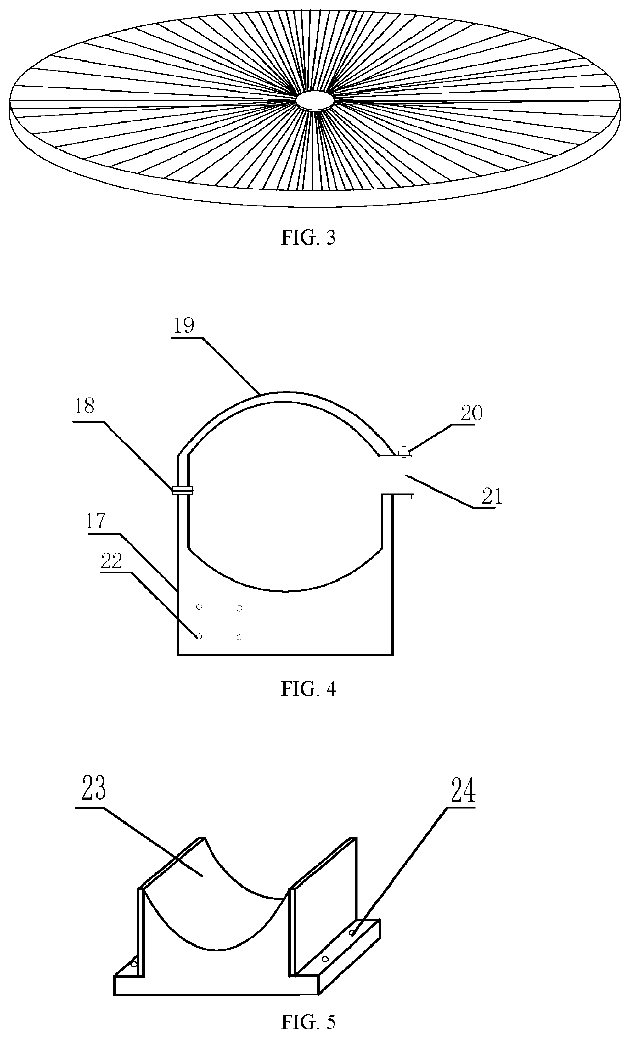 Sensor system for measuring angle of gate of isolating switch of overhead lines