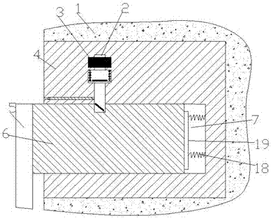 Installation device of advertisement board