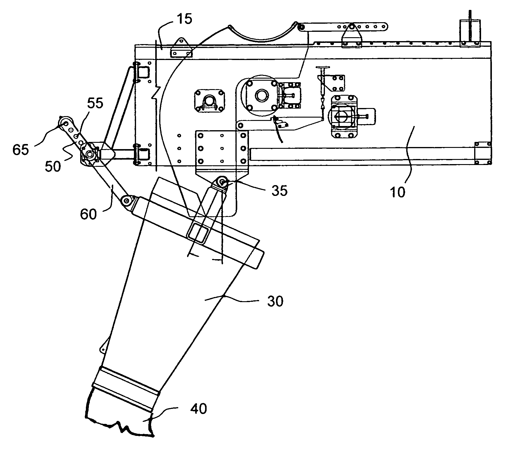 Conveyor discharge device