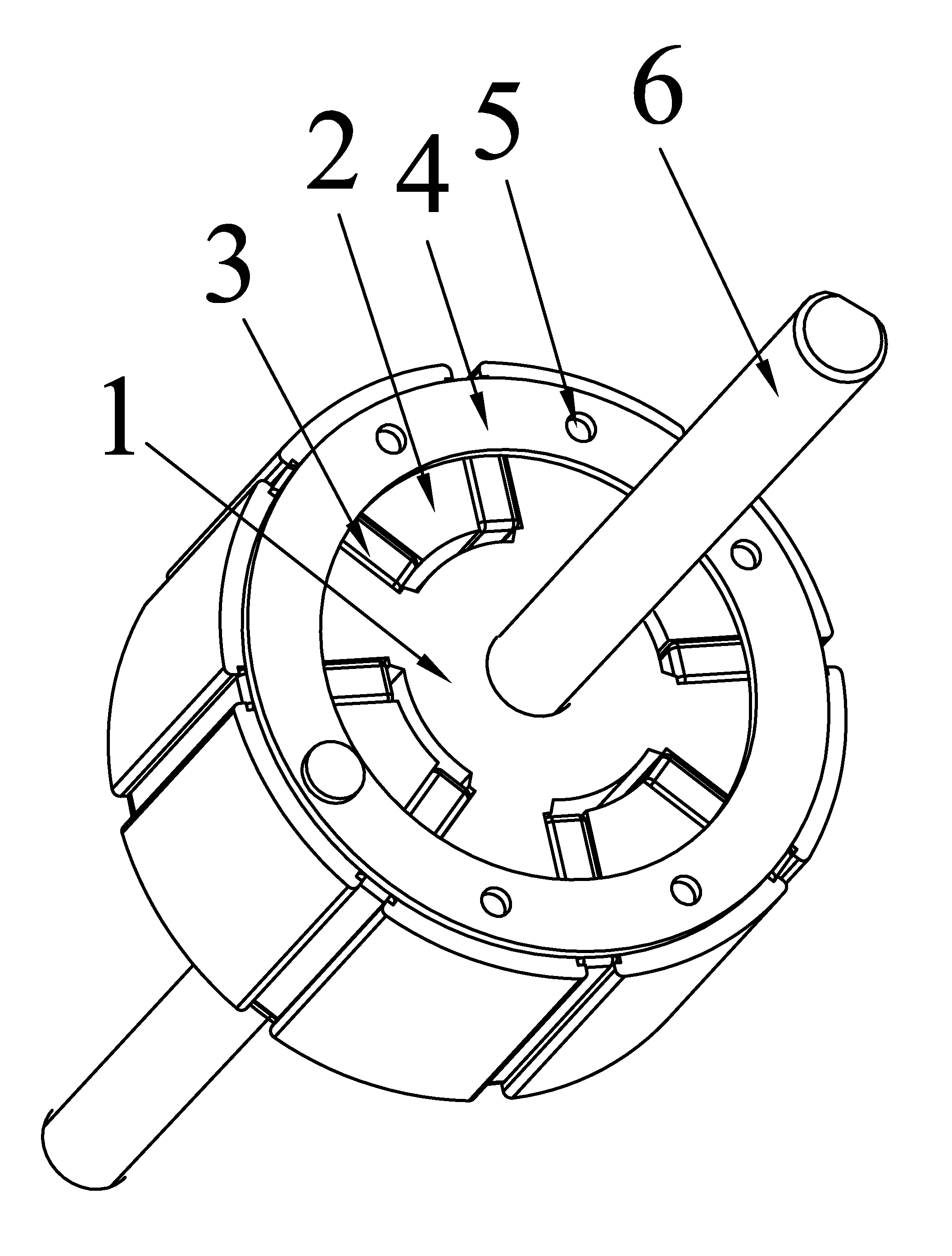 Permanent magnet rotor of motor