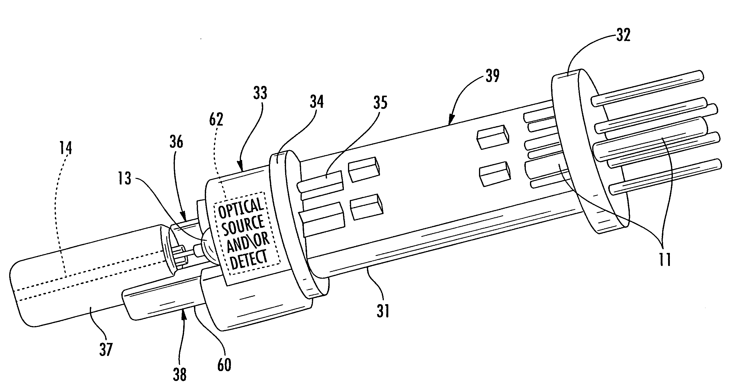 Fiber optic connector, active contact inserts therefor, and associated methods