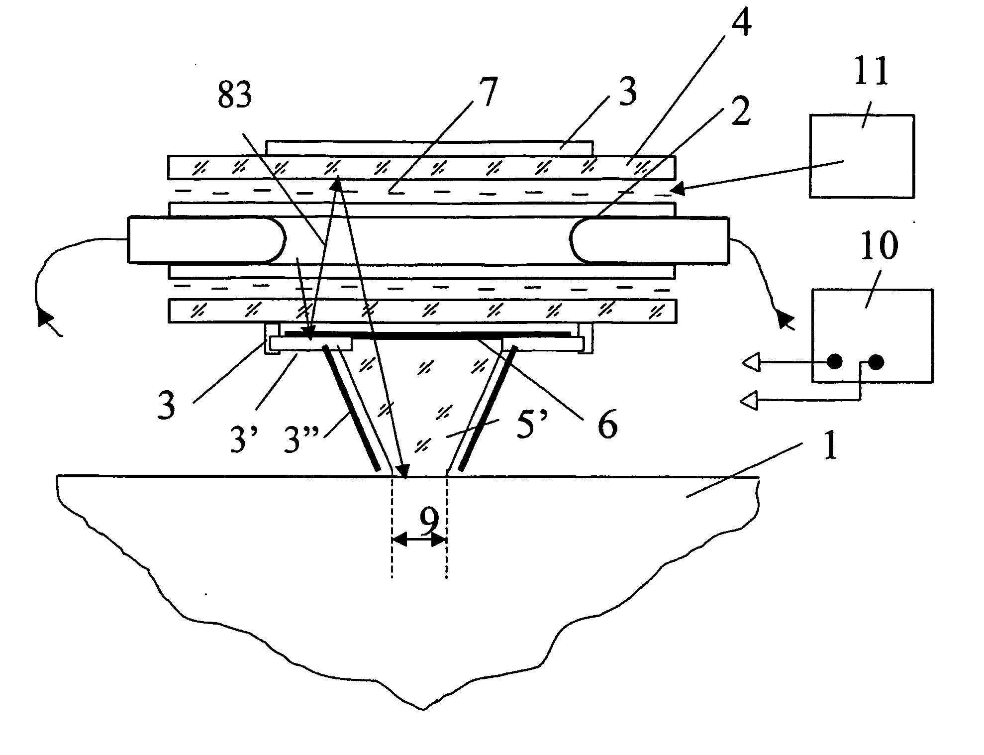 Apparatus and method for photocosmetic and photodermatological treatment