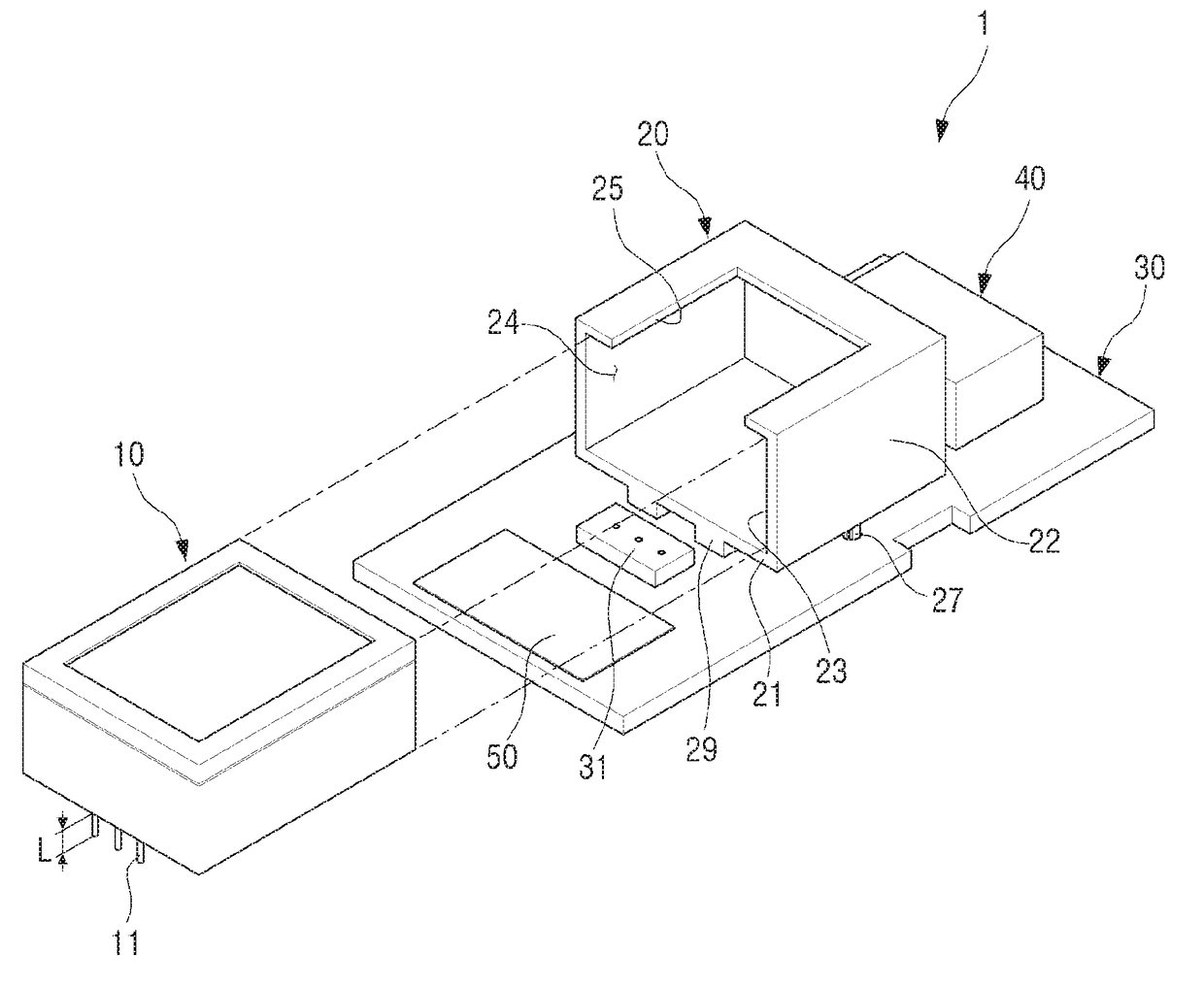 Formaldehyde detecting apparatus, and air treatment apparatus having the same