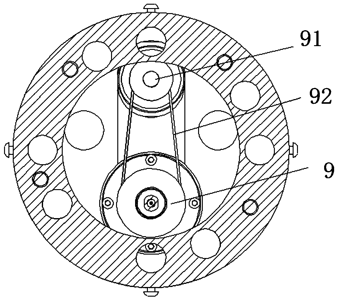 Dual-purpose main shaft in Electric Discharge Machining machine tool