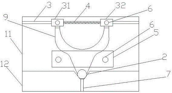 Shifting fork drilling fixture