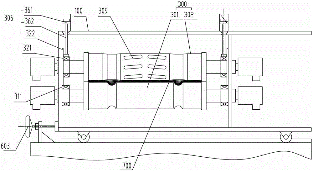 Dry setting device