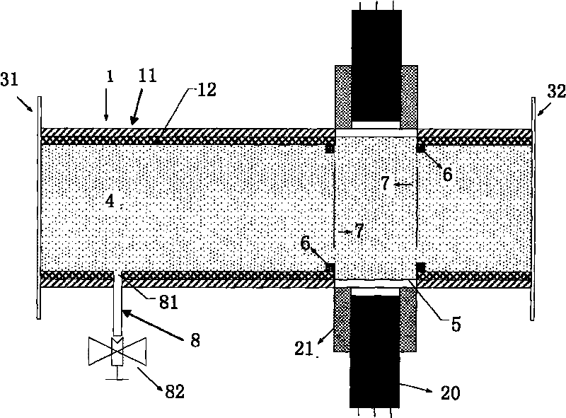 Gas scintillation based fission neutron detector