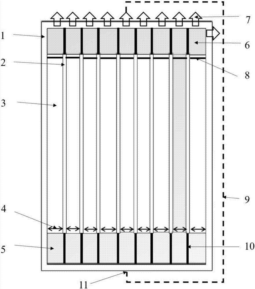 Experimental device for researching proper hydrologic conditions for fish migration