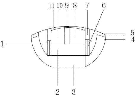 Intelligent safety guiding lamp