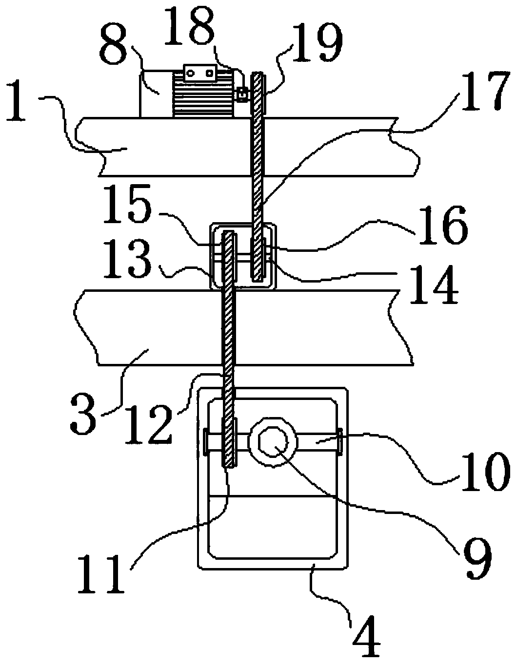 High-pressure water spraying auxiliary device for slurry balanced pipe jacking machine