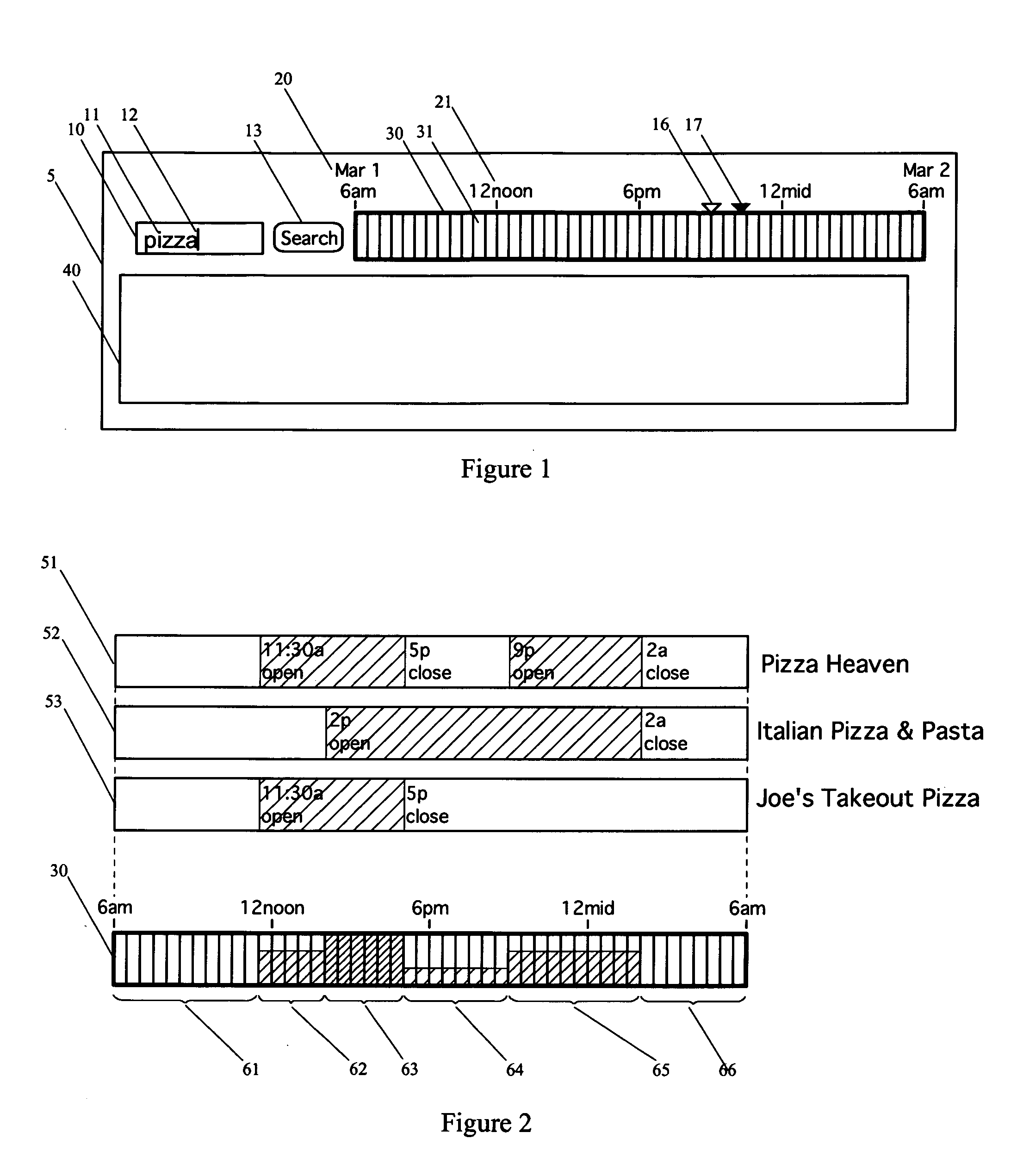 Time-conditioned search engine interface with visual feedback