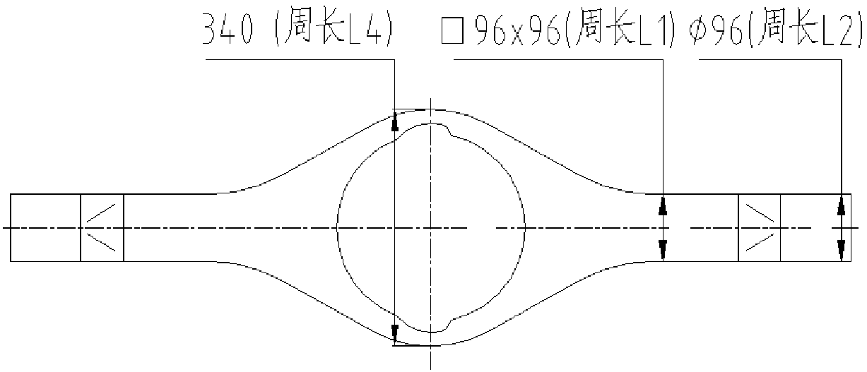 Annealing-free driving bridge shell hydraulic forming method using high-strength welded pipe