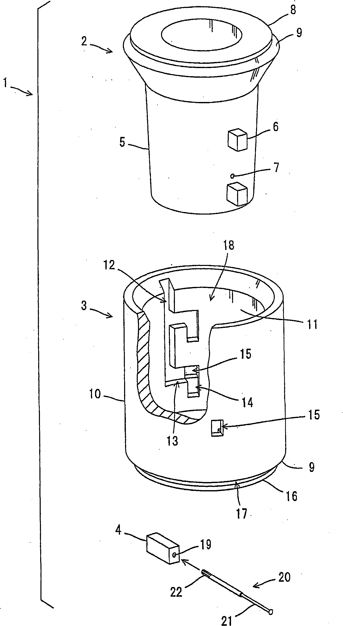 Connector of rotary pressing pile