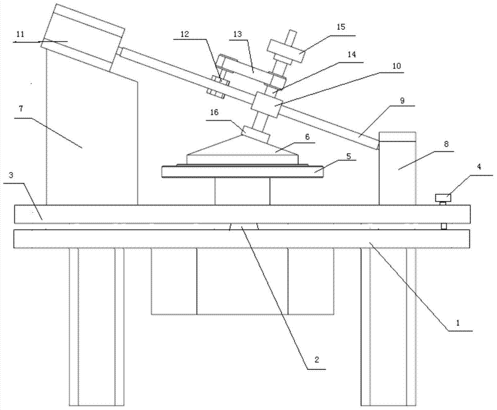 A busbar floating conical mirror polishing device