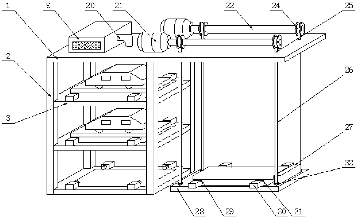 A distributed three-dimensional parking garage based on the Internet of Things