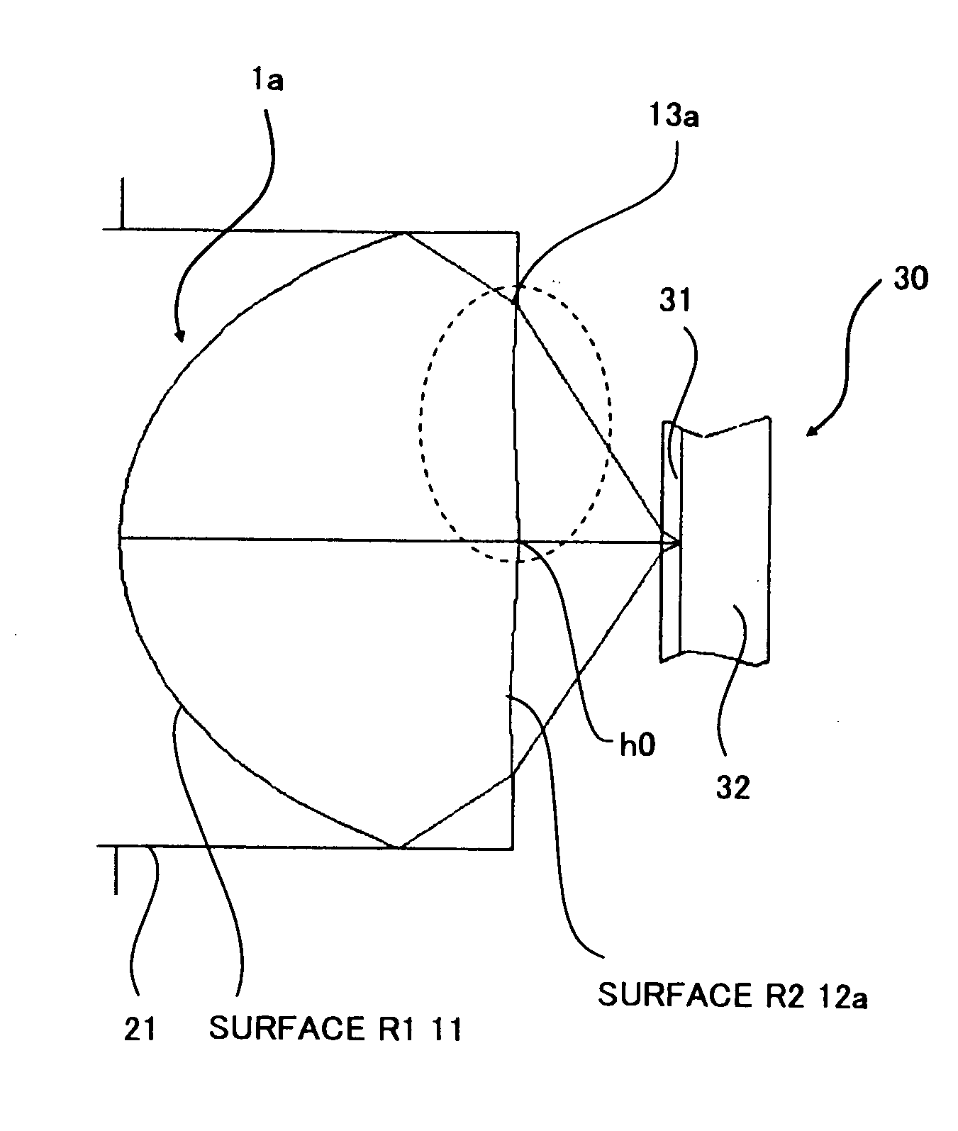 Optical pickup lens