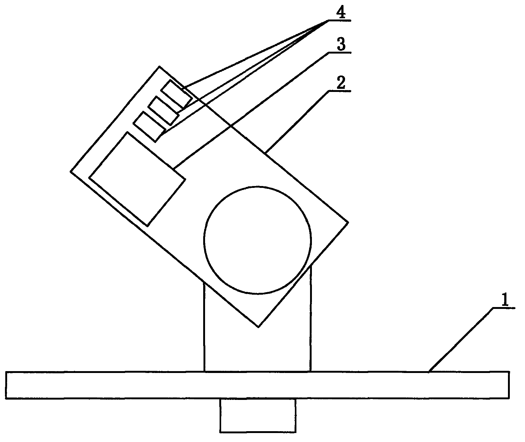 Multi-point laser bird-driving device with automatic aiming function and control method thereof