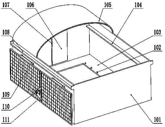 Intelligent ecological agricultural greenhouse system