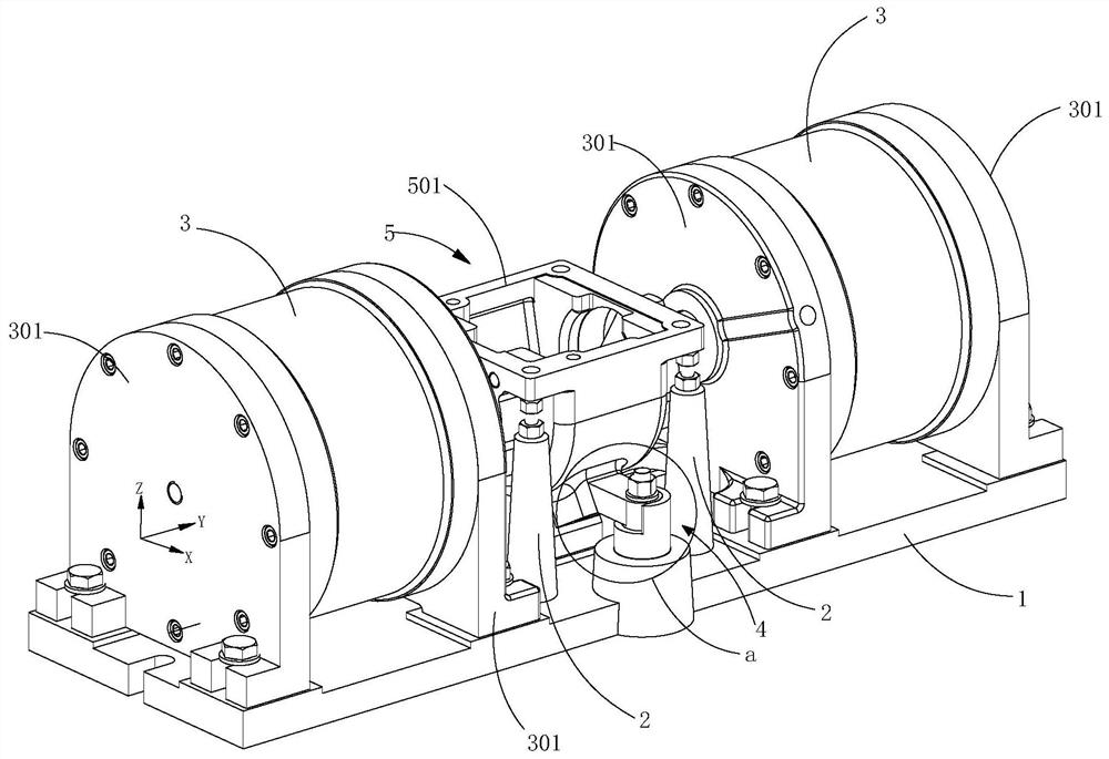 A coulter gear gearbox milling machine fixture