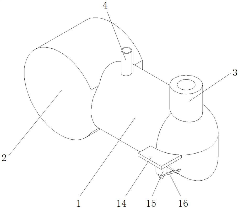 Air pump capable of rapidly replacing diaphragm