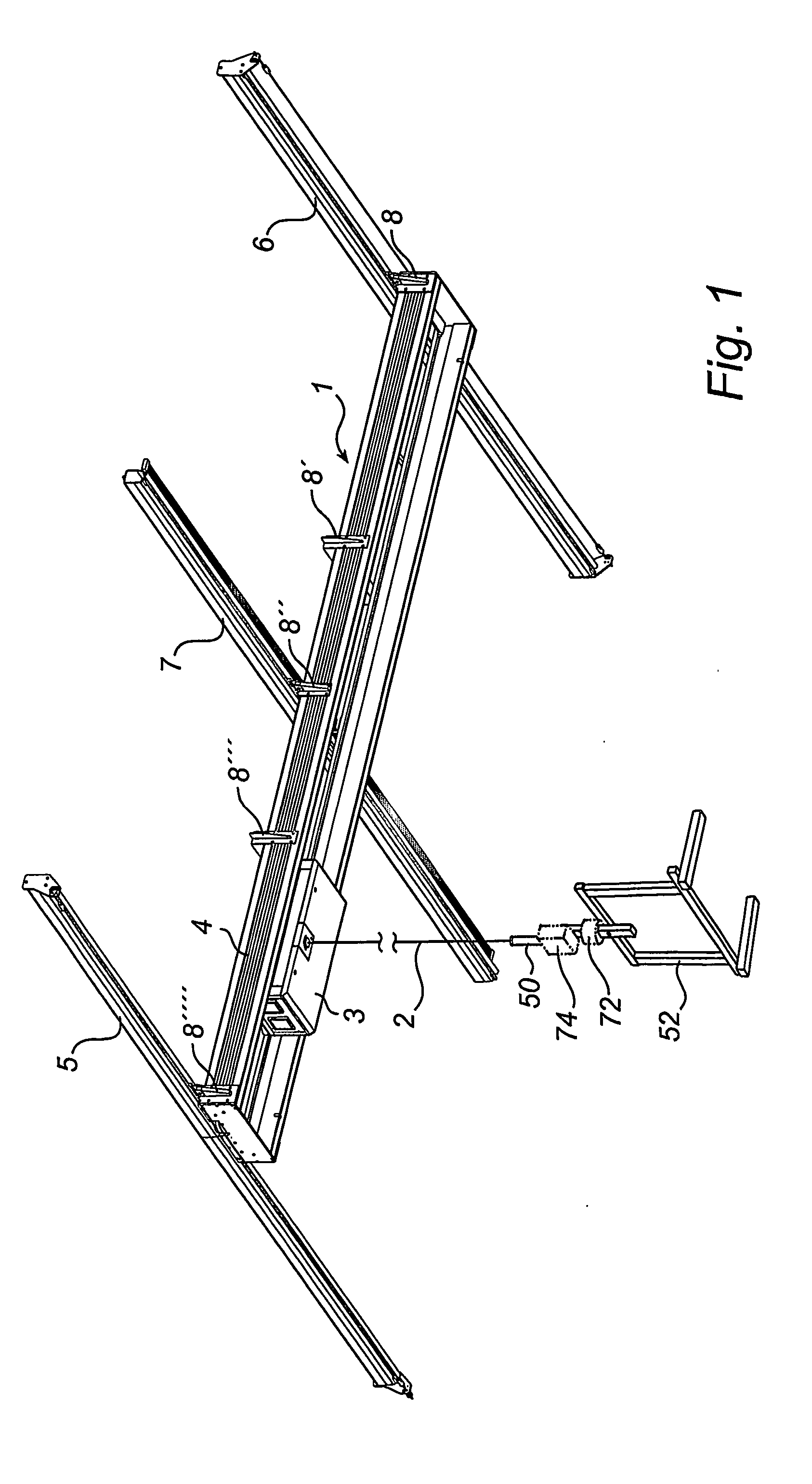 Load hoist arrangement