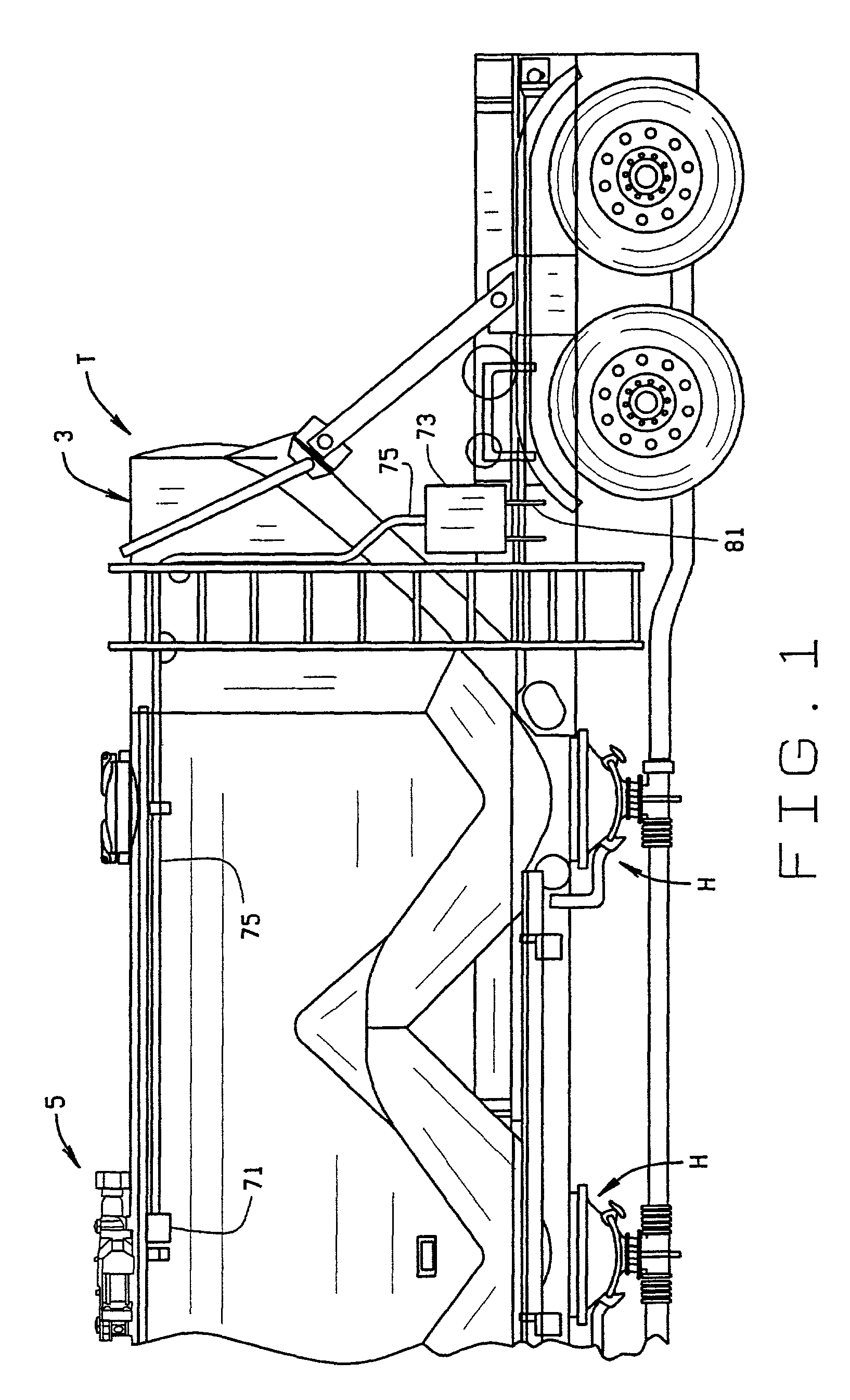 Remotely operated manhole cover for a tanker