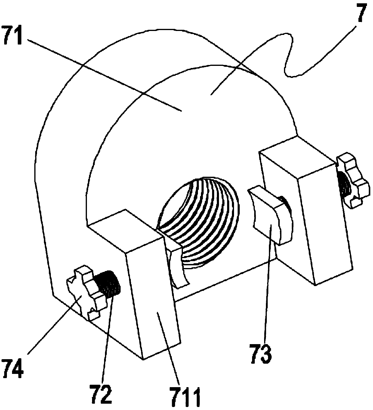 New energy vehicle distribution box with stable installation