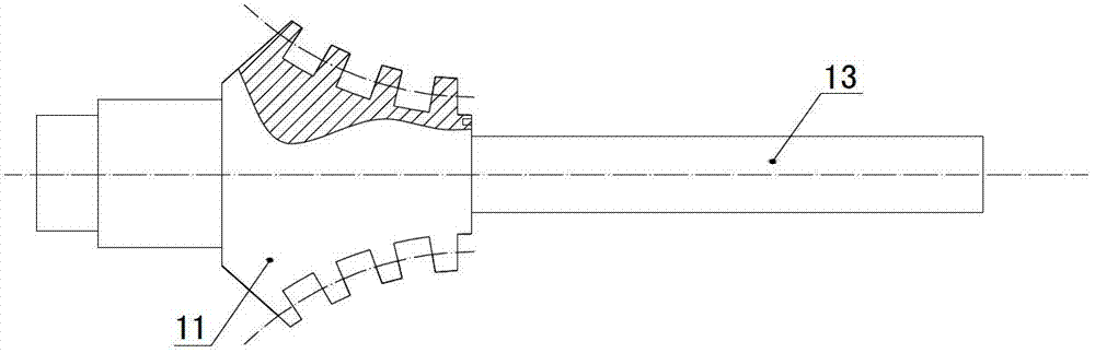 Worm transmission device capable of eliminating gear backlash