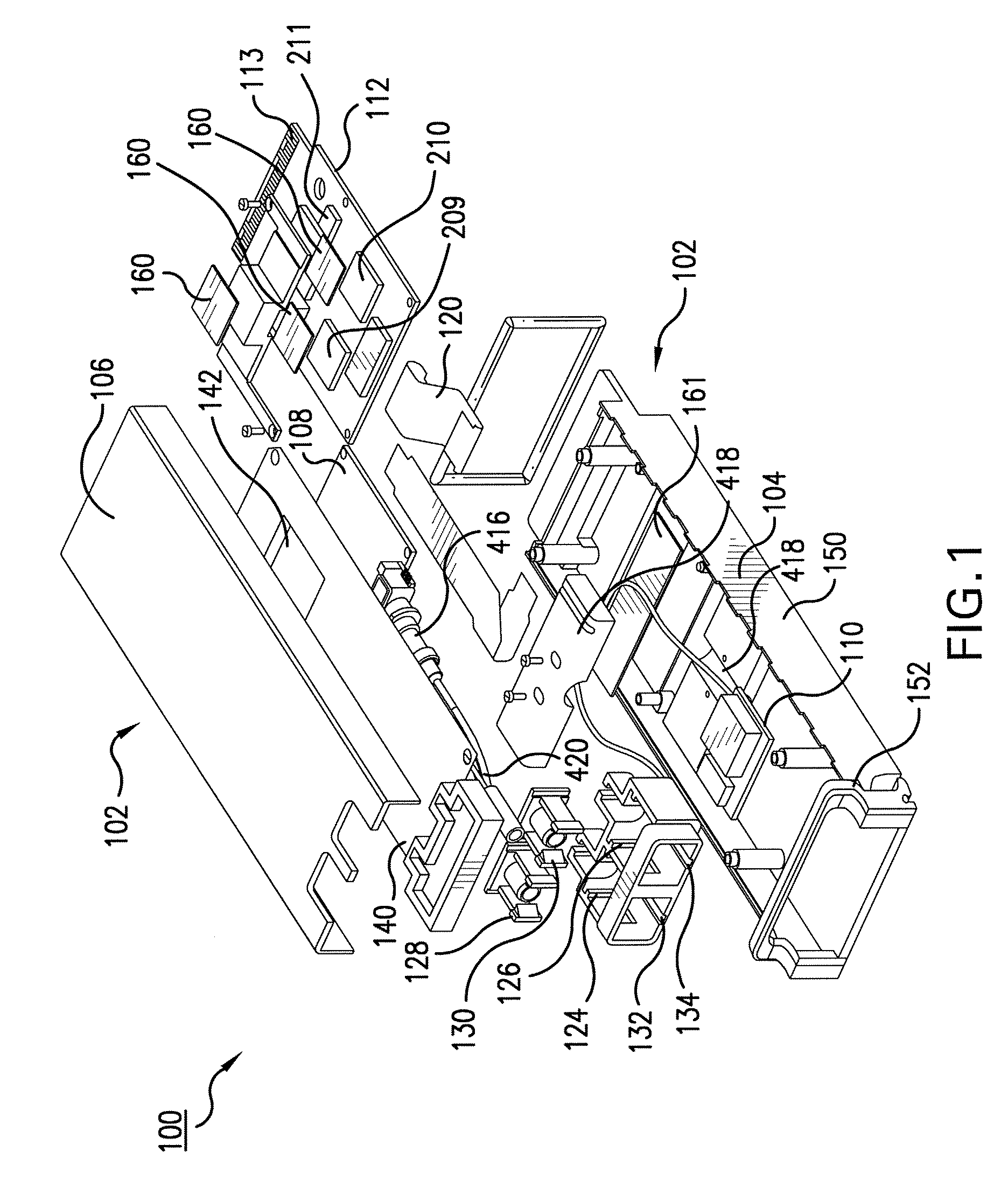 Parametric monitoring of optoelectronic modules on host system