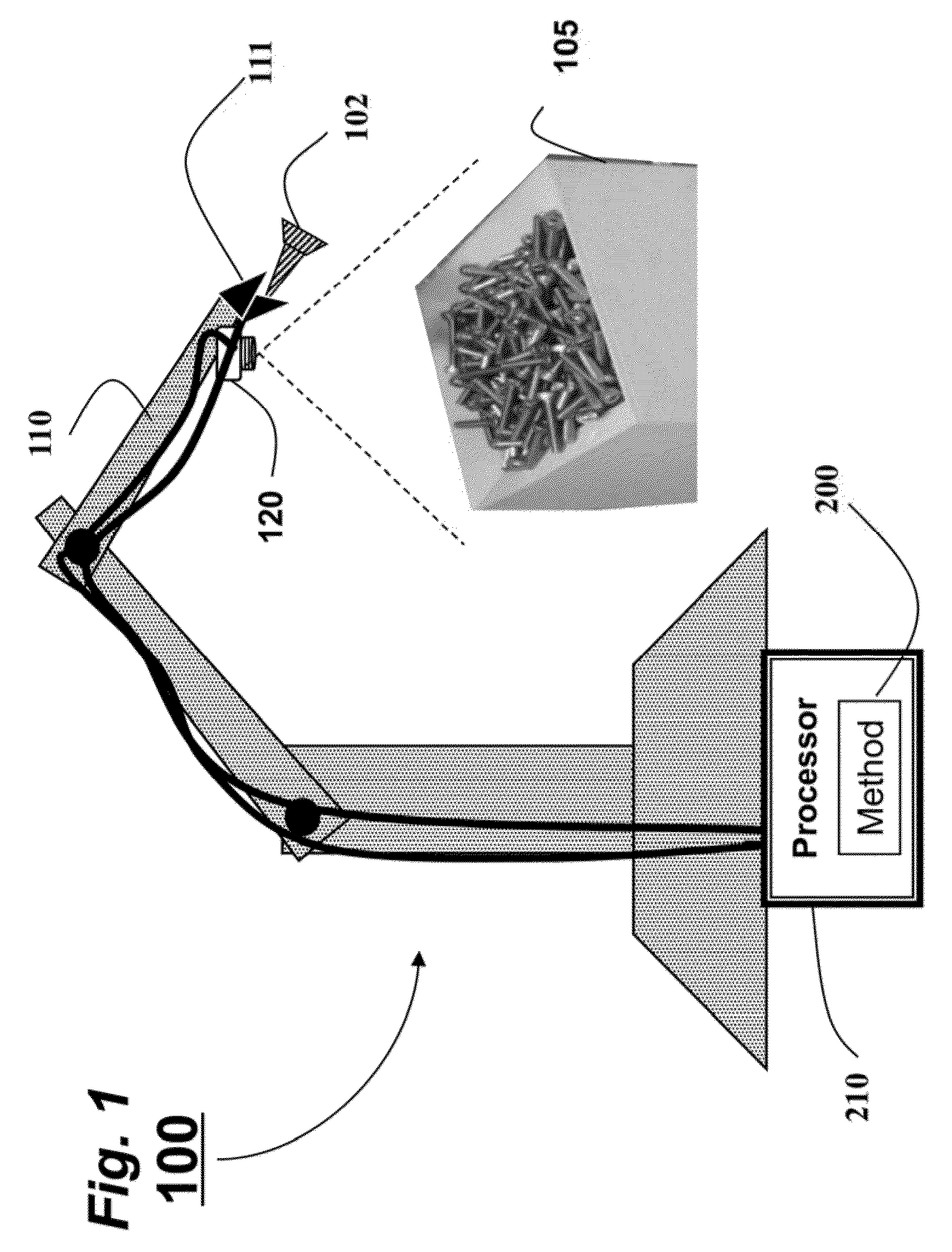 Specular edge extraction using multi-flash imaging