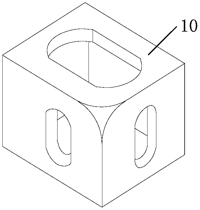 Container-type modular building unit and assembly house