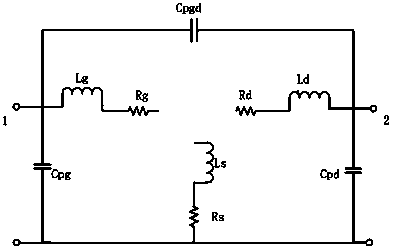 Device equivalent circuit model parameter extracting method and bonding pad parasitic parameter extracting method