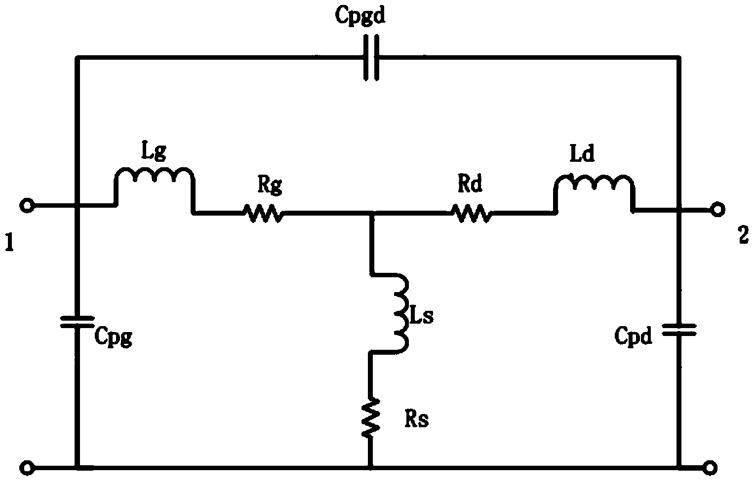 Device equivalent circuit model parameter extracting method and bonding pad parasitic parameter extracting method