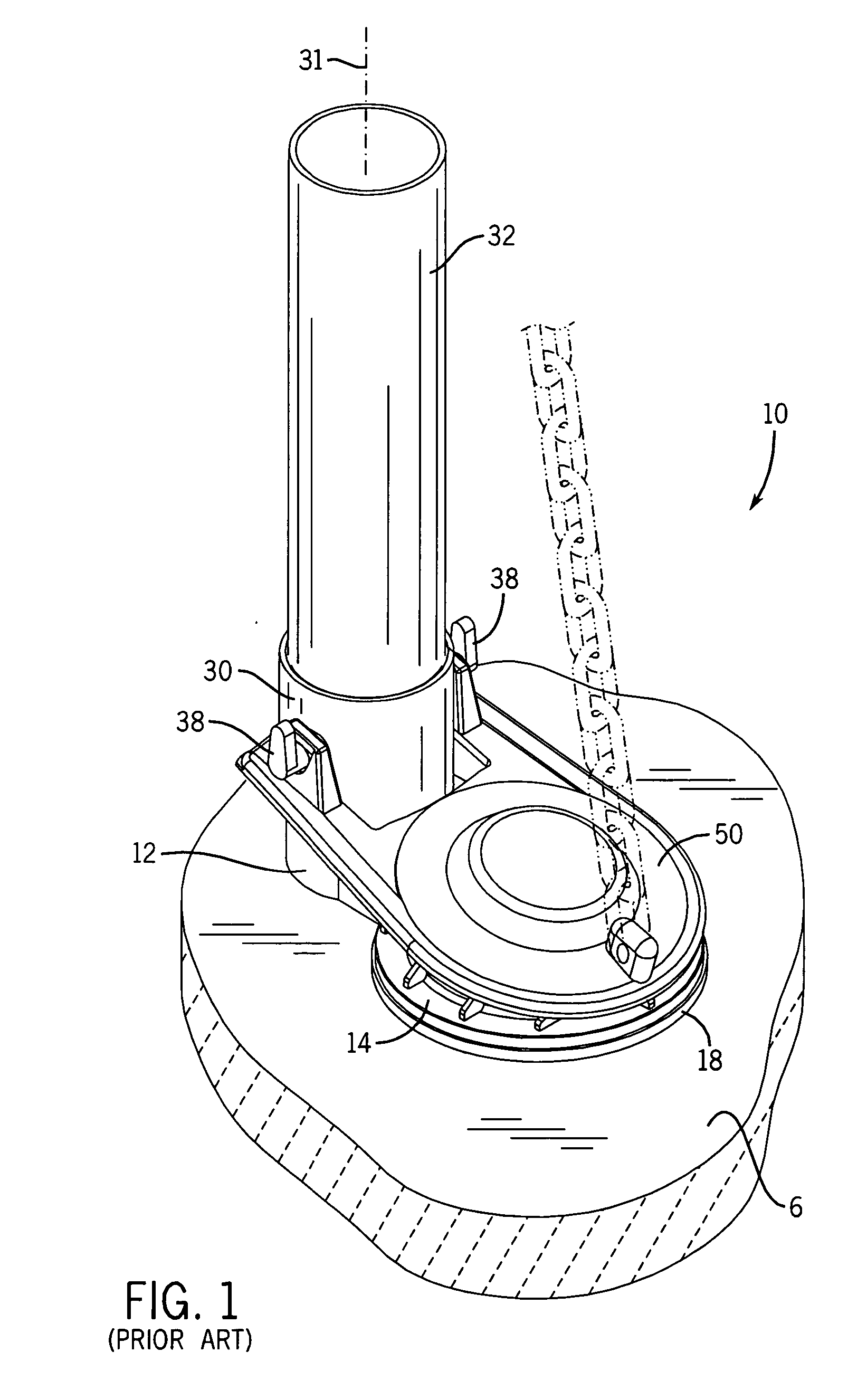 Offset outlet flush valve and method for making same