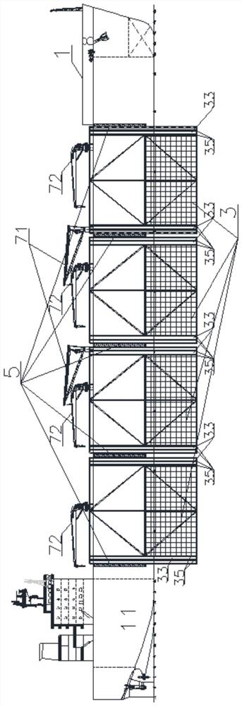 Double-body movable culture work ship