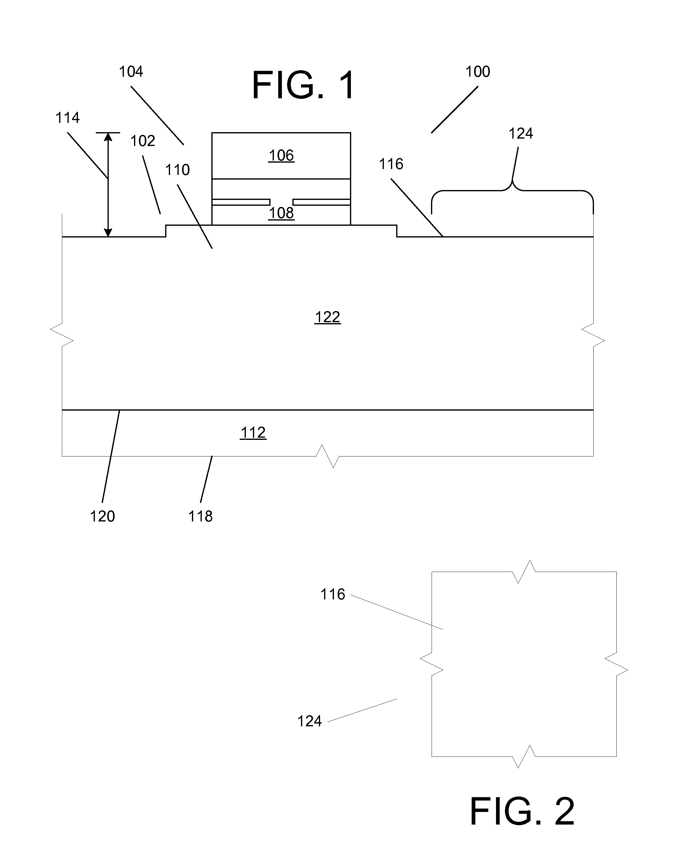 Chip capacitive coupling