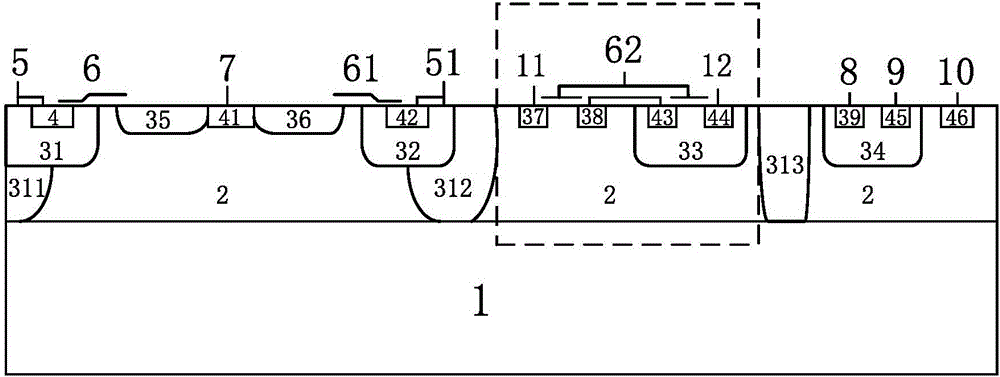 BCD device and manufacturing method thereof