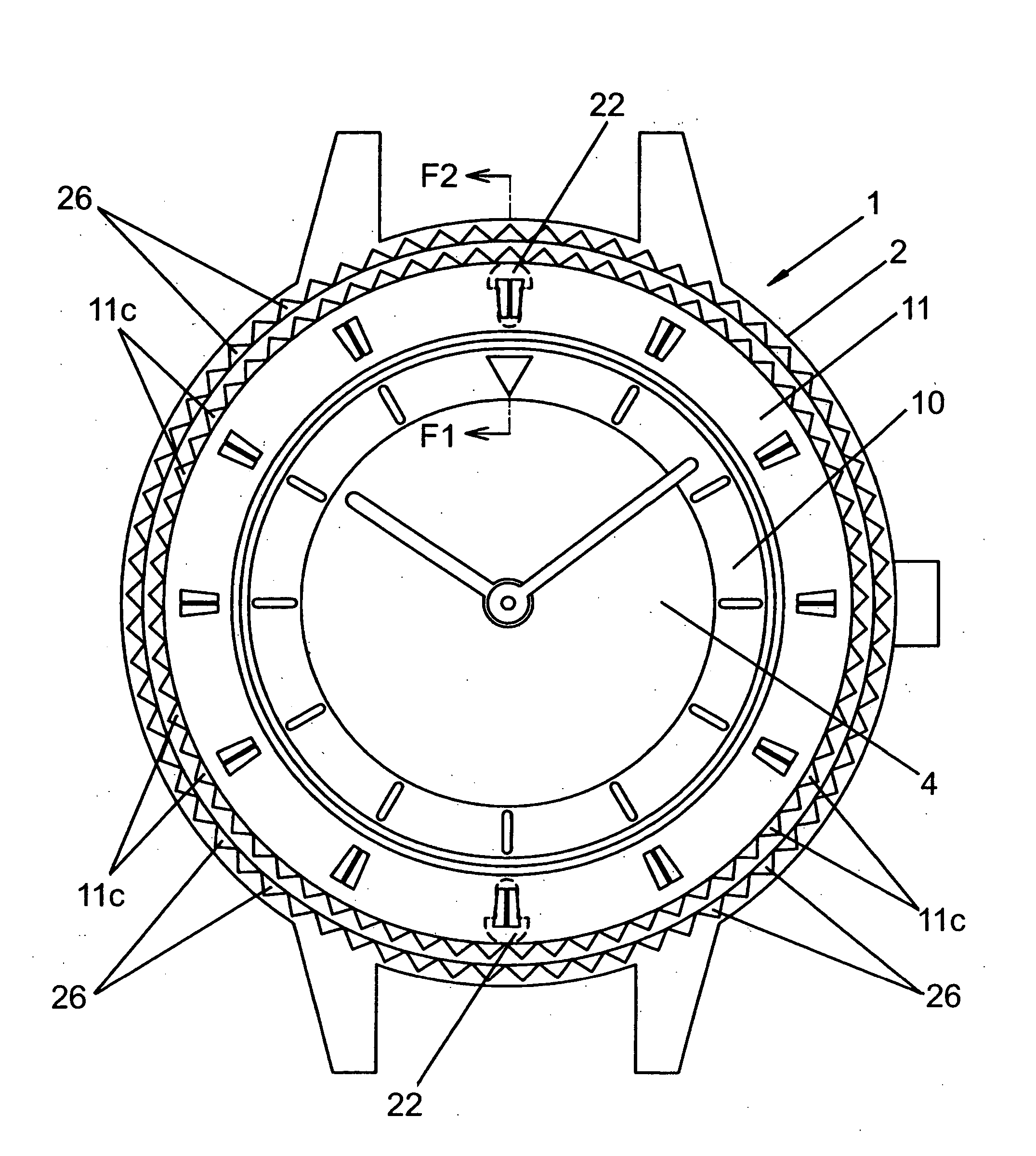 Portable timepiece