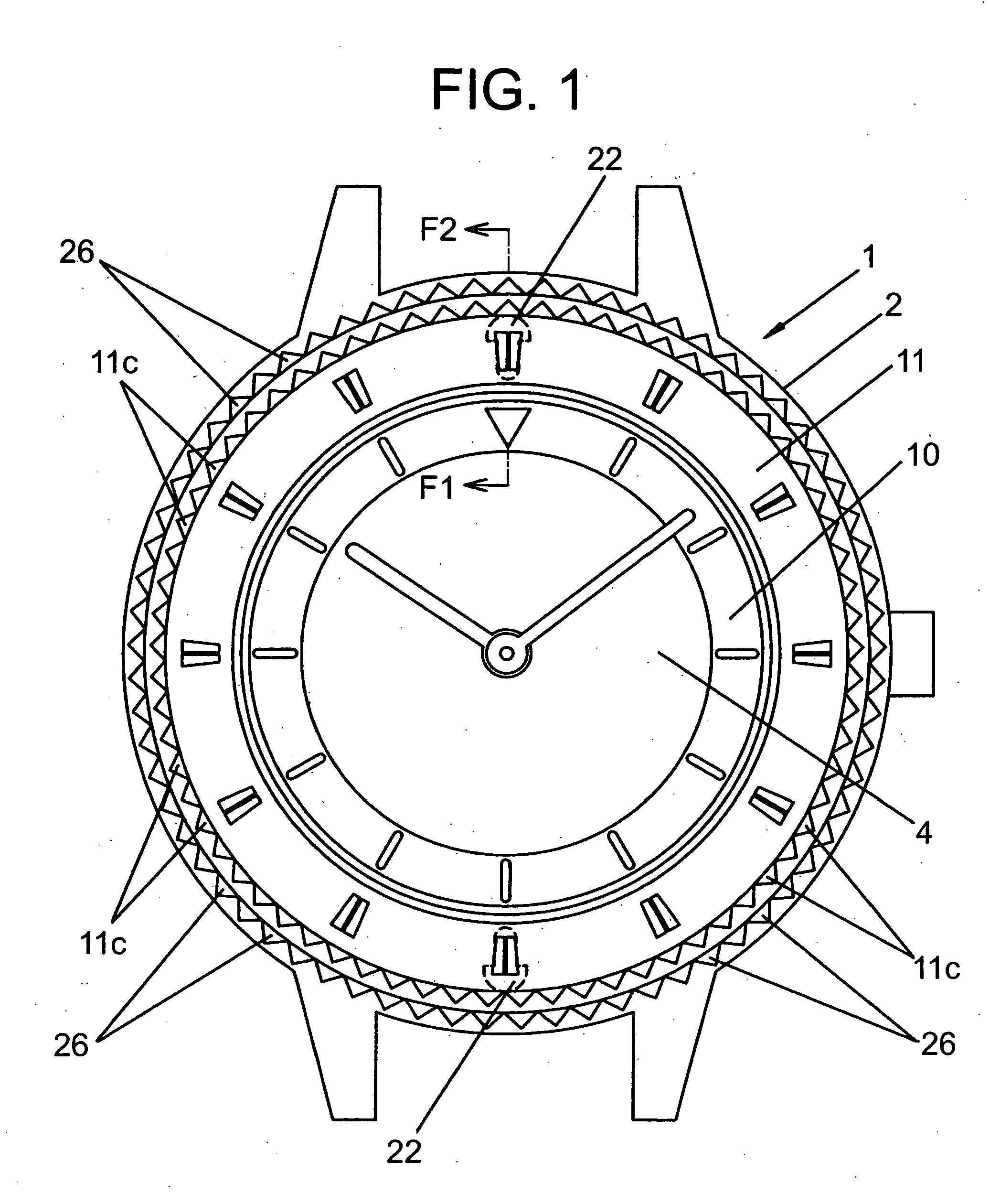 Portable timepiece