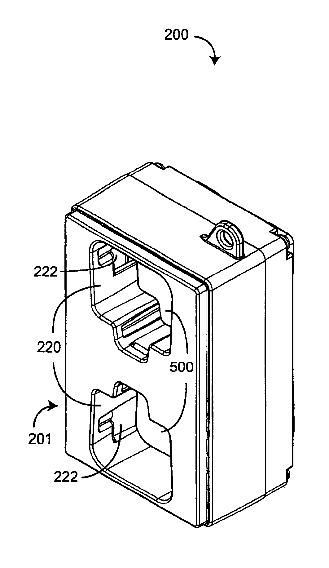 Safety outlet module