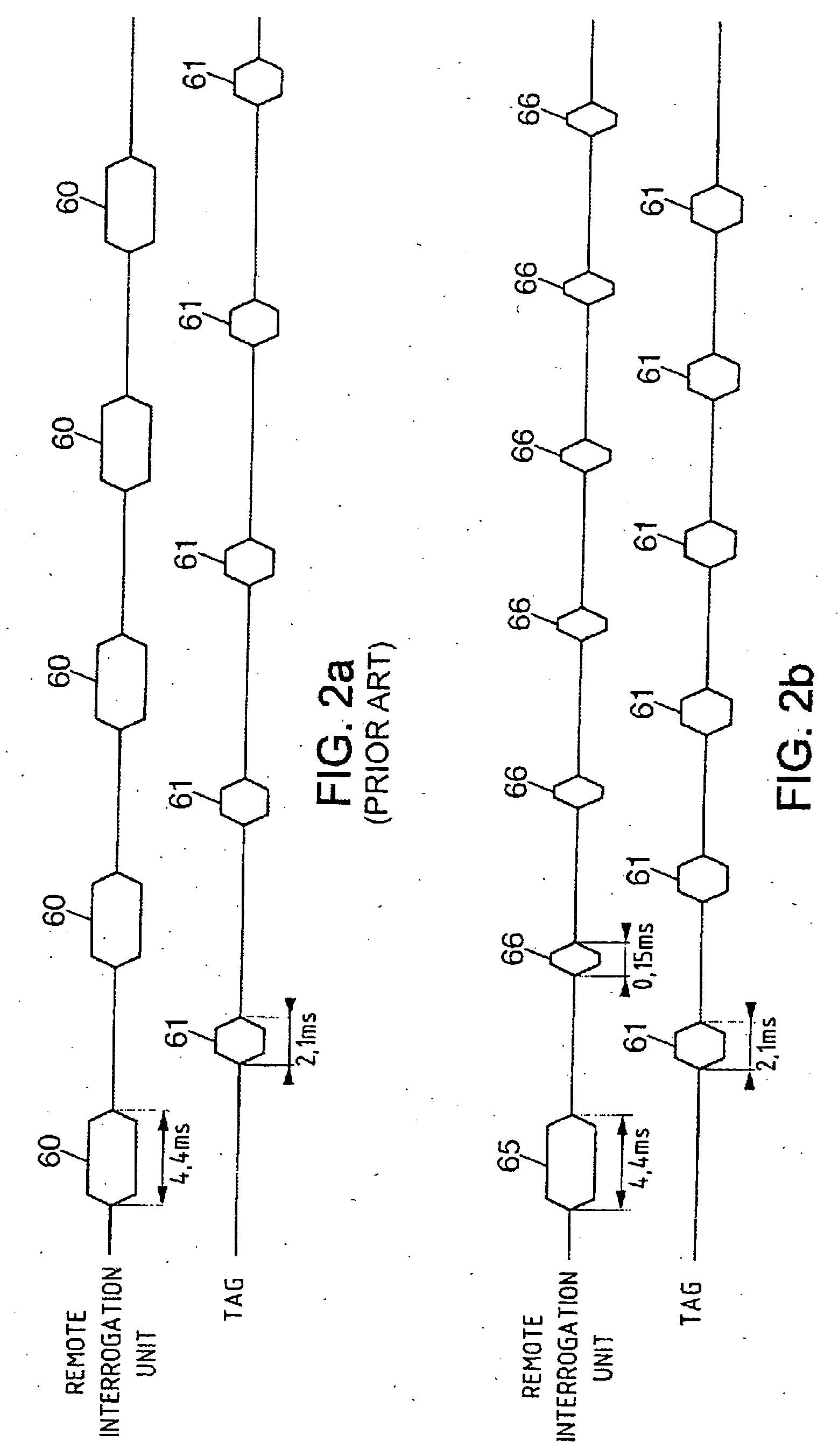 Method of reading the memory plane of a contactless tag