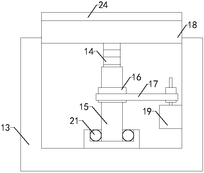 Magnetic one-piece easel