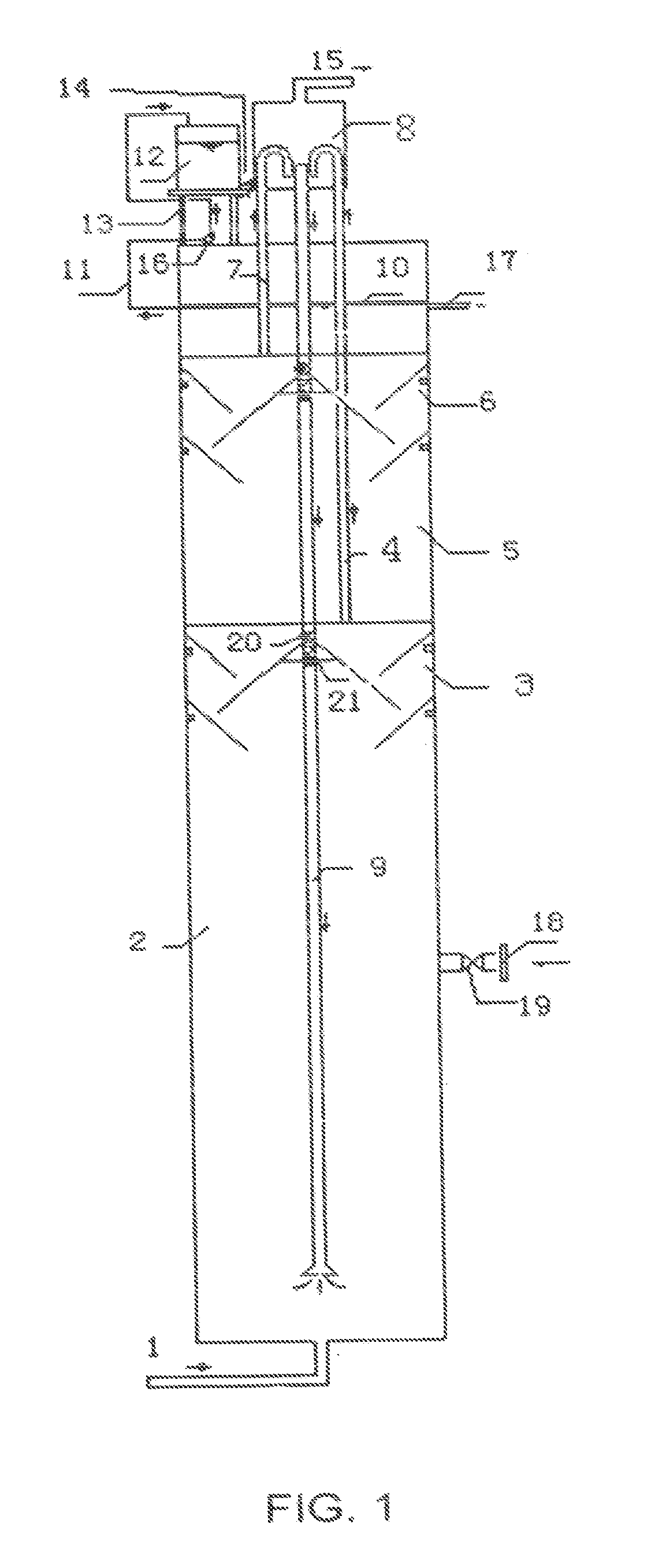 Up-flow Multi-stage Anaerobic Reactor (UMAR)