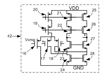 High-speed low-power consumption large-swing operational amplifier for analog-digital converter of production line