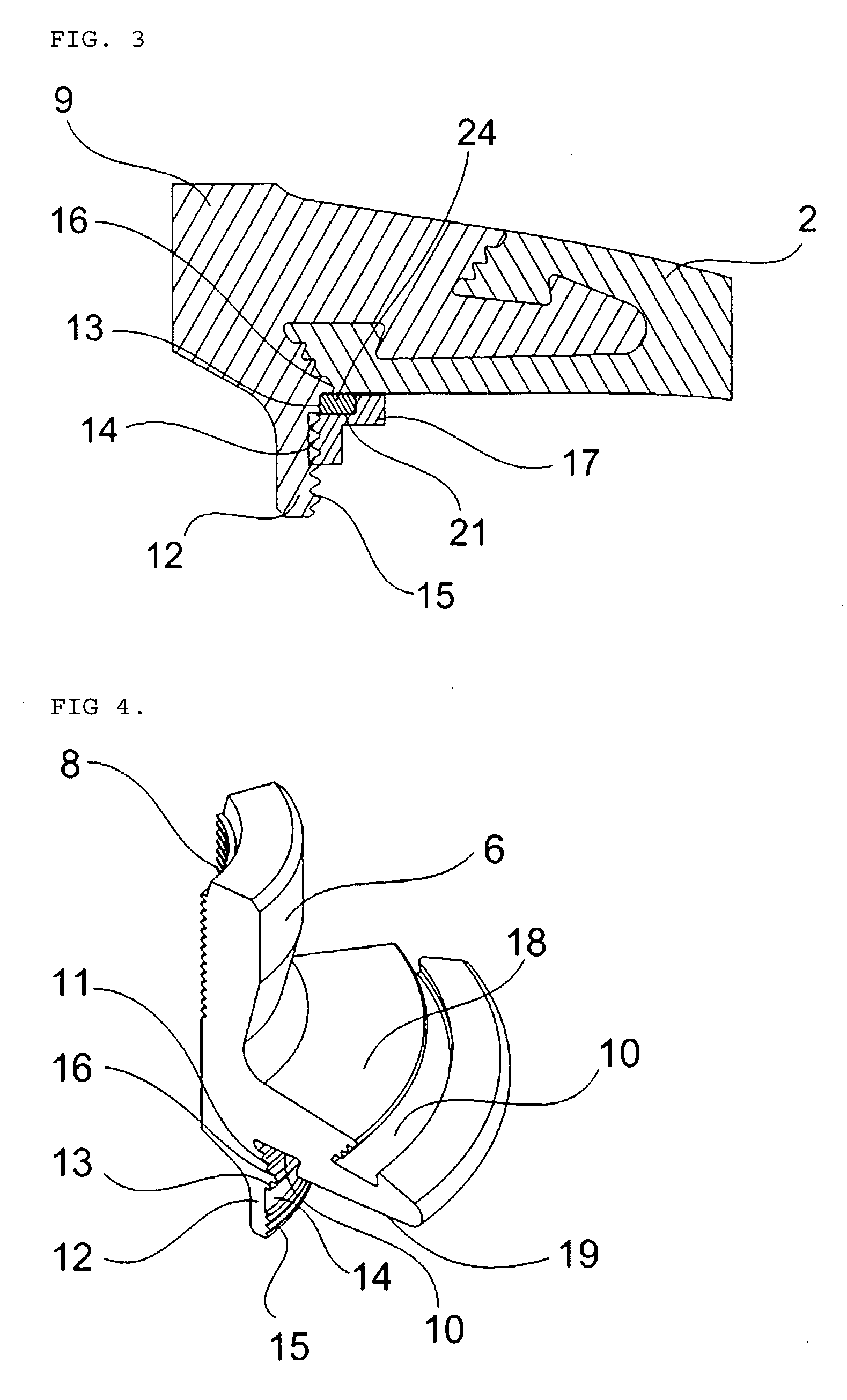 High gas-tightened metallic nozzle-boss for a high pressure composite vessel